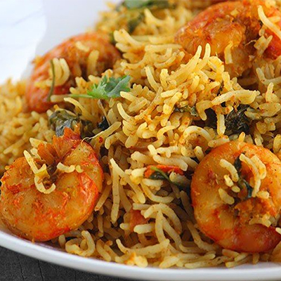 "Prawns Pulao (Alpha Hotel) - Click here to View more details about this Product